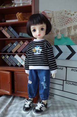 taobao agent [Kaka Planet] BJD baby clothes 3 points, 4 minutes, 6 minutes, 8 minutes, campus style versatile