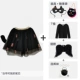 ý tưởng halloween Trẻ em trang phục Halloween cosplay cô gái mèo trang phục đen phù thủy áo choàng áo choàng trình diễn trang phục gift halloween