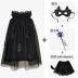 ý tưởng halloween Trẻ em trang phục Halloween cosplay cô gái mèo trang phục đen phù thủy áo choàng áo choàng trình diễn trang phục gift halloween Trang phục haloween