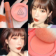 Phấn má hồng 3CE Monochrome Liquid High Gloss All-in-one Plate Rosebeige Dirty Orange Explosion Meat Peach Color Sun Red Female Cheek Purple clio phấn mắt