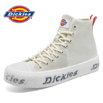 【Dickies】男女高帮薄款帆布鞋