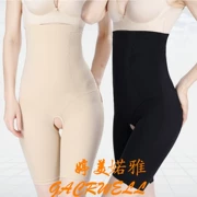 Tingmei 婼 夏季 mùa hè không có dấu vết sau sinh cao eo bụng eo hông hông định hình quần cơ thể cơ thể mở bụng quần
