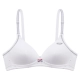 Bails Baili Girl Underwless Đồ lót Thời kỳ phát triển Cotton Kiểu dáng Bra Học sinh Tam giác Cup Học sinh trung học Bra - Áo ngực không dây