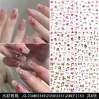 Акварельная роза Джо-2348 \\ 2349 \\ 2350 \\ 2351 \\ 2352 \\ 2353 Всего 6 акварельных роз Джо-2348 \\ 2349 \\ 2350 \\ 2352 \\ 2353 Итого.