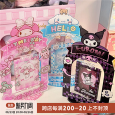 Оформление рабочего стола 亚克力大号库洛米大耳狗美乐迪桌面旋转立牌相框爱豆照片收纳摆件