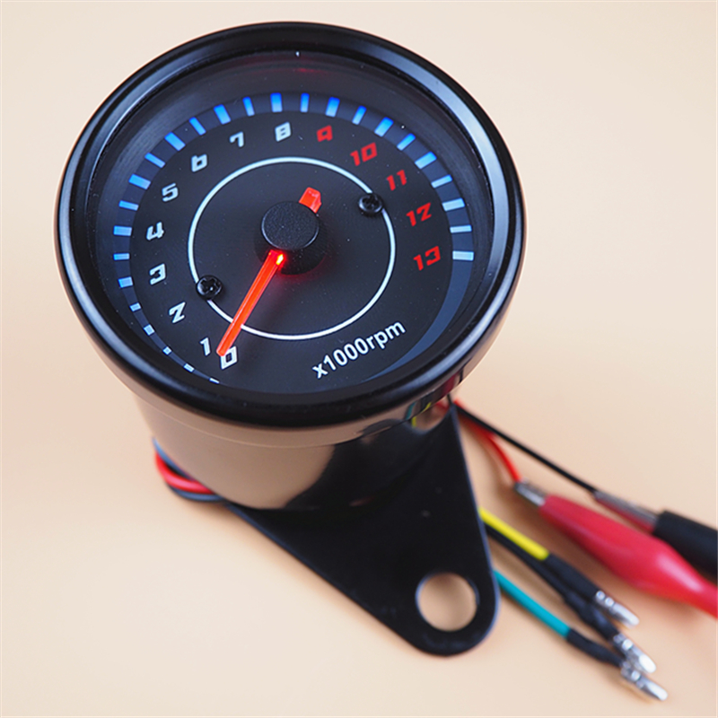 công tơ mét xe máy Miễn phí vận chuyển xe máy 125 nhạc cụ thích hợp cho Kuqi S5 Ghost Fire 100 sửa đổi cảm ứng điện tốc độ retro nhàn rỗi đồng hồ đo tốc độ đồng hồ daytona xe máy đồng hồ sirius 110