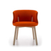 Bắc âu ghế ăn thiết kế nội thất ghế gỗ rắn nhà hàng phương tây ghế cà phê cửa hàng ghế thời trang mô hình đồ nội thất sáng tạo Đồ nội thất thiết kế
