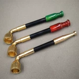 Старый в стиле сигаретный пакет с засухой для дымовой сумки горшок с твердым деревом дымовая палатка плюс пакет для дыма традиционная китайская курящая посуда