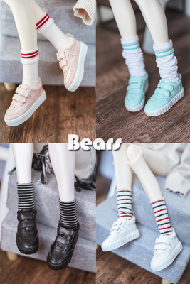 taobao agent [Spot] ◆ Bears ◆ Soles of sole model BJD obedient brands thick sole sneakers and sneakers 4 colors 1/3