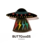 Thiết kế ban đầu BUTTGooDS UFO trâm mát Pin đẹp trai Đàn ông và phụ nữ hoang dã huy hiệu cá nhân quà tặng kỳ nghỉ - Trâm cài ghim cài cổ áo sơ mi nam