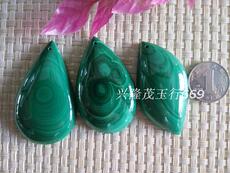 Украшения на шею 天然孔雀石挂件吊坠 毛衣项链