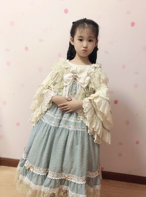taobao agent Baby Van Tower Lolita Children's Edition*Fairy Town Ji Jiu*Ji Jiu Doll*Chiffon shirt inside the goods