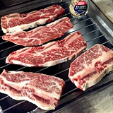 Джинсовая кость Angus 500 г утонченных 3-5 кусочков стейка снежного светика 1,3 см черного ангуса