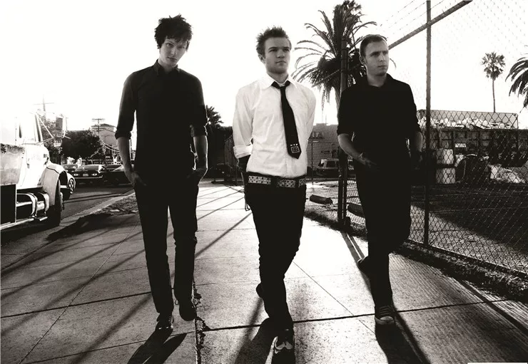 Фоторамка с изображением My Chemical Romance/SUM 41/Simple Plan/Blink-182 в стиле рок постер рисунок