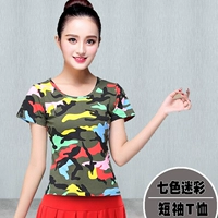 Камуфляжная футболка с коротким рукавом