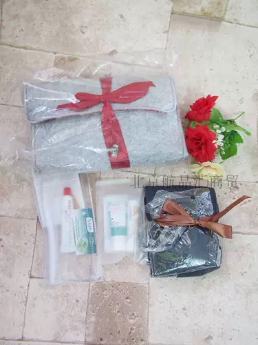 Синпин Ханша Бизнес -серый красная веревка для туалетной сумки на ночь на ночь сумка для косметики