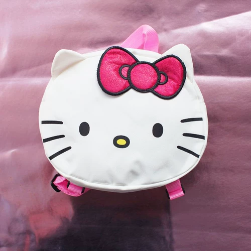 Hello Kitty, детский мультяшный школьный рюкзак для раннего возраста, детская сумка через плечо для девочек, в корейском стиле
