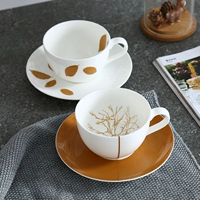 Кофейный комплект, послеобеденный чай, чайная чашка, европейский стиль, простой и элегантный дизайн