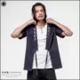 Bộ sưu tập bán giản dị thương hiệu quần áo nam phong cách Trung Quốc Hanfu ngắn tay Trung Quốc phong cách quốc gia sườn xám đẹp