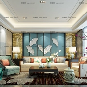 Mới phong cách Trung Quốc sofa gỗ rắn đơn giản Zen nhẹ sang trọng kết hợp sofa kích thước căn hộ phòng khách nội thất tùy chỉnh 310261 - Nội thất văn phòng