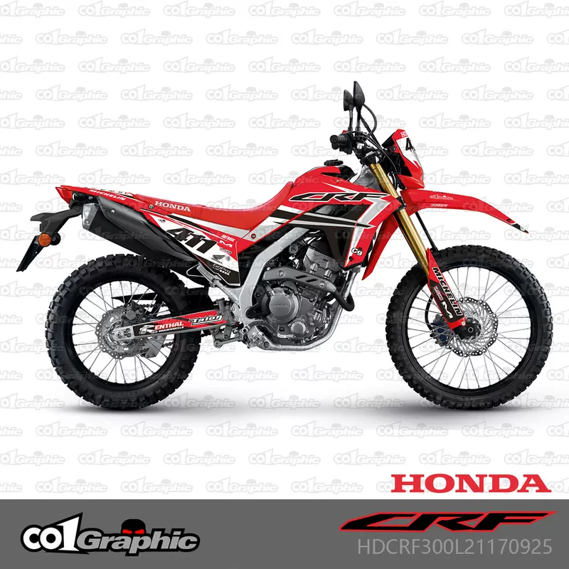 170308 Применимо к Honda CRF250L/300L 21-23 внедорожный мотоцикл модифицированные наклейки
