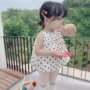 Bé gái hè 2019 quần áo trẻ em mới cho bé - Áo sơ mi sơ mi trắng cho bé trai