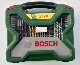 Bosch 33 Hỗn hợp bộ 30 Bit Bit Set 19 Máy khoan mạ Titan Mũi khoan kim loại đa chức máy khoan bosch
