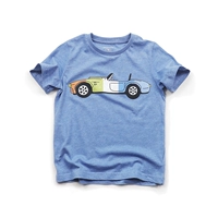 Летняя футболка с коротким рукавом для мальчиков, детский хлопковый транспорт, 2020 года, детская одежда, подходит для подростков