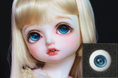 taobao agent [YH] [Re -engraving] BJD boutique glass eye bead/S02/14mm16mm18mm with small iris