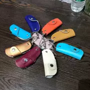 Key bag unisex eo keychain chìa khóa xe vài keychain Hàn Quốc đơn giản phiên bản của keychain