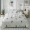 Bông dễ thương bông rửa 4 bông 4 mảnh Nhật Bản giường ngủ màu nude bông đơn giản gió ba mảnh - Bộ đồ giường bốn mảnh