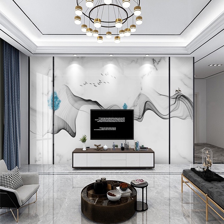 Купить Бамбук волокно интегрированная стена доска 3d телевидение фон ...