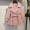 妃子 2018 mùa thu mới thời trang nữ vành đai giản dị hoang dã ngắn áo gió áo khoác nữ triều 1552LA áo bomber nữ