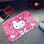 hành lang phòng ngủ thấm thảm không trơn trượt phim hoạt hình mèo con của tatami nhỏ vuông nhà cửa tấm thảm chùi chân - Thảm sàn