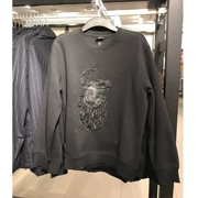 Áo len trùm đầu cho nam của H & M 2018 Mới chải bên trong Black Panther mẫu dài tay hàng đầu
