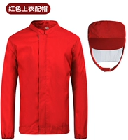 Красный топ с шляпой