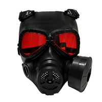 Черная маска, красный объектив, игровой реквизит