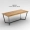 [叁 舍] Bàn gỗ sồi công nghiệp bàn trà gió công nghiệp đơn giản hiện đại bàn thư pháp bàn mới D6 - Bàn