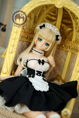 taobao agent [Meow House] Mengmeng maid dress cute sexy and sexy DD SD16 AS AE 3 point bjd1/3 baby clothes spot