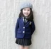 Mùa xuân 2019 quần áo trẻ em phong cách Anh phù hợp với áo khoác trẻ em váy xếp li phù hợp với bé gái đại học phong cách mùa thu - Phù hợp với trẻ em Phù hợp với trẻ em