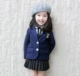 Mùa xuân 2019 quần áo trẻ em phong cách Anh phù hợp với áo khoác trẻ em váy xếp li phù hợp với bé gái đại học phong cách mùa thu - Phù hợp với trẻ em