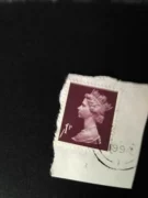 Anh nhân vật đóng dấu lớp Nữ hoàng Machin 1P mặt giá trị misprinted để kỷ niệm tem nước ngoài trung thực nóng bán