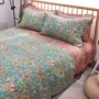 Bông được nhồi bông bởi ba bộ chăn bông Khăn trải giường cotton của Mỹ điều hòa không khí là mùa hè mát mẻ in vỏ gối drap giường đẹp