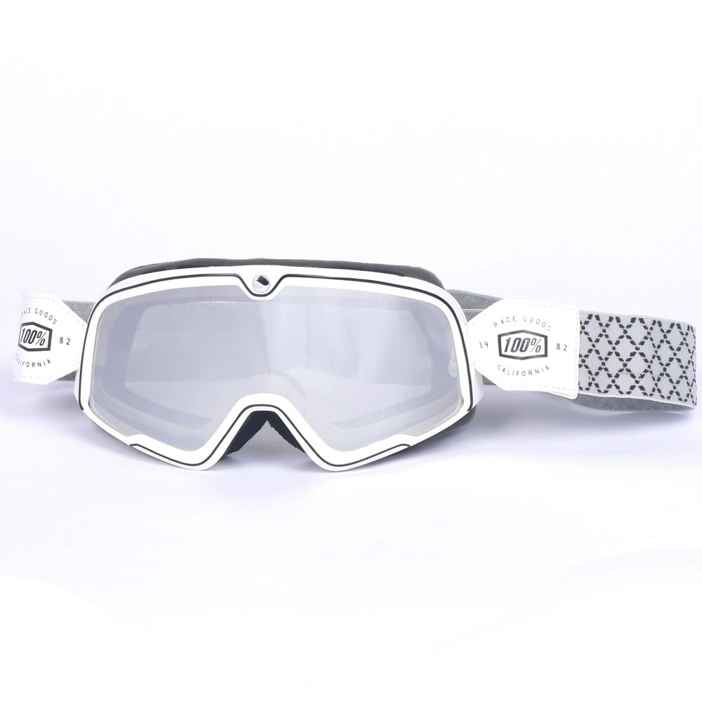 100% kính xe máy Harley retro chống gió cát kính đầu máy off-road cưỡi mũ bảo hiểm 3/4 kính kính chống hóa chất kính bảo hộ chống giọt bắn 