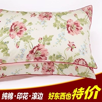 Европейская стиль с печеночной капюшоном 600T Pure Cotton Drint Satin Sag Sag Ab версии 48*74 рукав наволочки