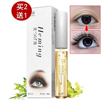 Minghe Eyelash Tăng Trưởng Lỏng Lông Mày Mascara Nuôi Dưỡng Lỏng Dài Dày Eyelash Tăng Trưởng Lỏng Nam Bà Chính Hãng mascara feg