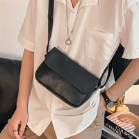 Японская ретро полиуретановая мужская сумка через плечо, трендовый ремешок для сумки, сумка на одно плечо