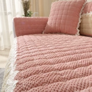 Bắc Âu hiện đại sofa nhỏ gọn đệm Four Seasons chung trượt vải da đệm con bao gồm tất cả tấm vải liệm khăn tùy chỉnh phổ biến - Ghế đệm / đệm Sofa