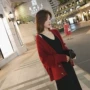 Áo len nữ GG phiên bản Hàn Quốc đan len nữ mùa thu 2018 mới sang trọng lười biếng khí chất hoang dã áo len màu rắn áo len