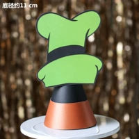 Зеленая шляпа Gaofei